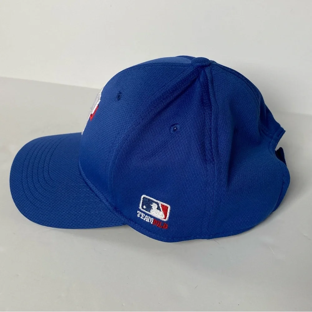 Texas Rangers Hat Youth Blue Baseball Team MLB Strapback OC Sports Kids EUC Boys